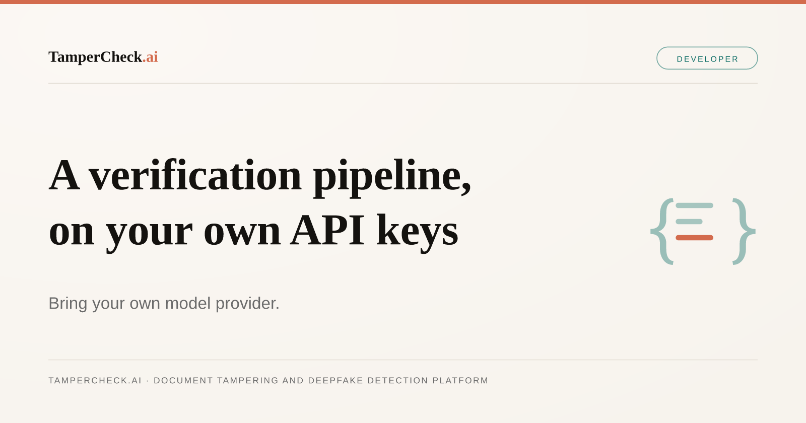 Building an AI Document Verification Pipeline: Architecture and Best Practices — TamperCheck.ai blog cover
